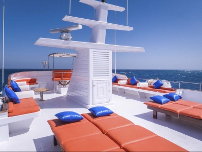 Red Sea liveaboard Hurghada Egypt sundeck