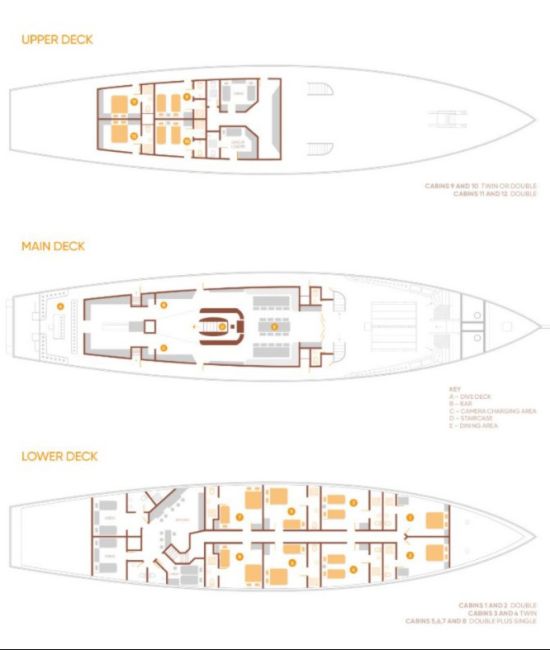 harmoni deck plan