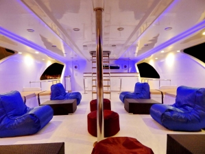 Sun deck liveaboard diving Egypt