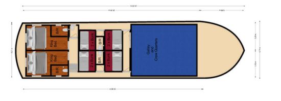 Merdeka 1 Layout deckplan