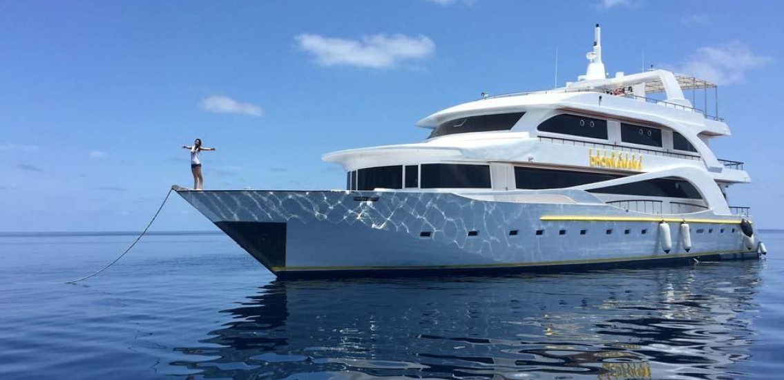 Princess Dhonkamana liveaboard diving Maldives