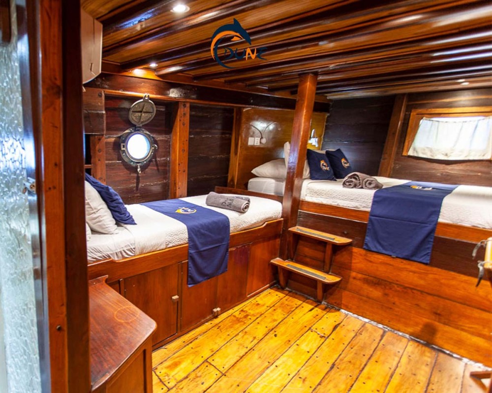 twin cabin on aurora indonesia