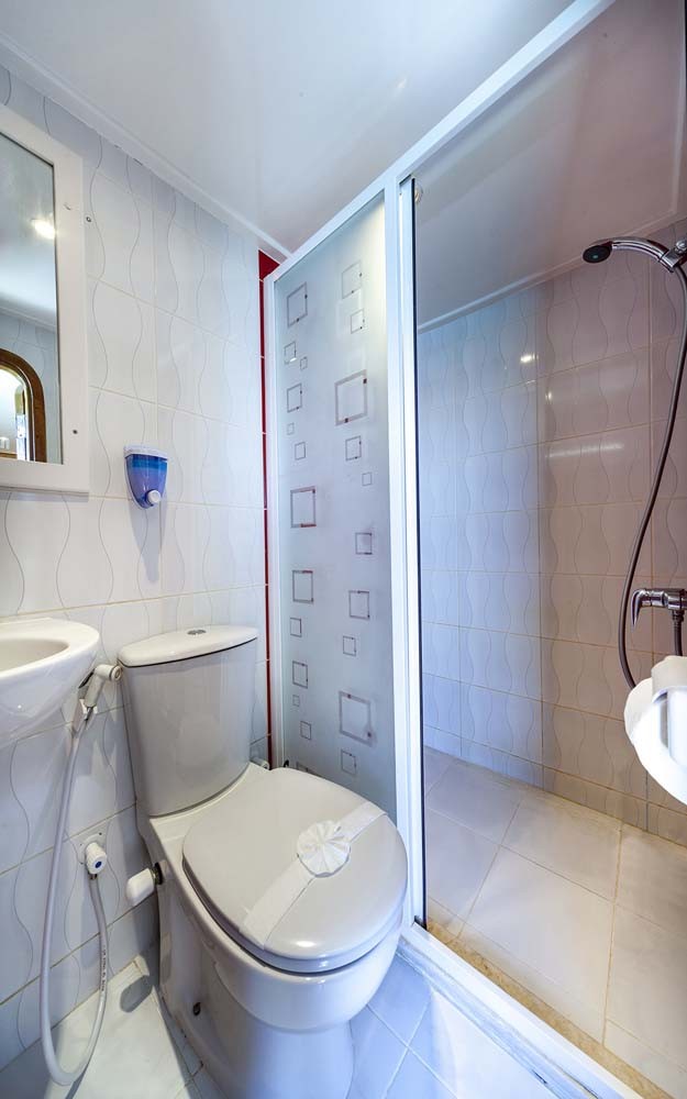 upper deck cabin bathroom