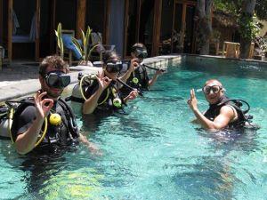 dive-students